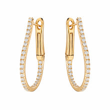14K GOLD DIAMOND AMIELA EARRINGS
