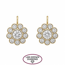 14K GOLD LAB GROWN DIAMOND GRETA EARRINGS