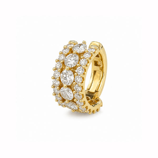 14K GOLD DIAMOND CHARLOTTE EAR CUFF
