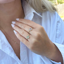 14K GOLD AMETHYST SELAH ROUND RING