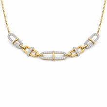 14K GOLD DIAMOND MILLIE NECKLACE