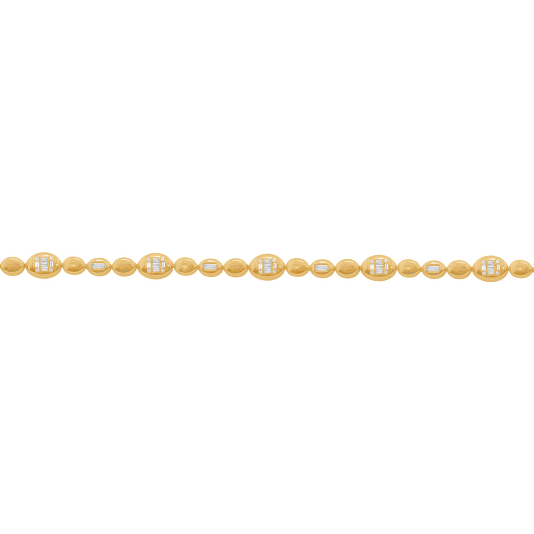 14K GOLD DIAMOND DEVON BRACELET
