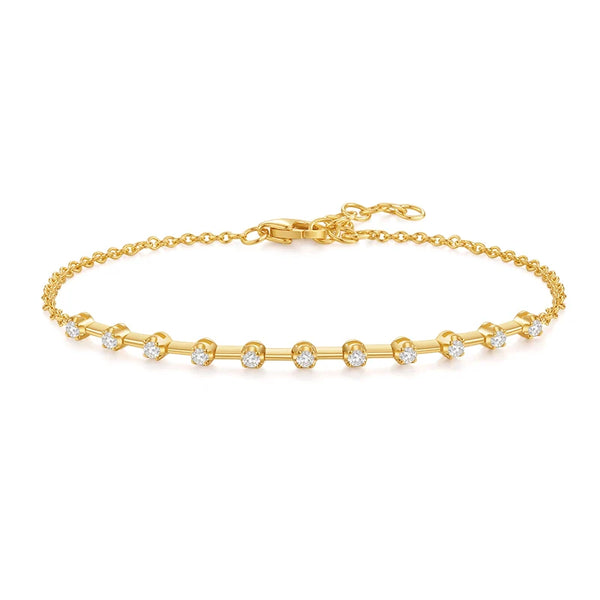 14K GOLD DIAMOND EMILY BRACELET