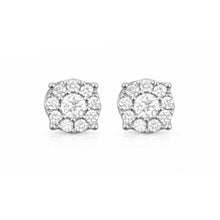 14K GOLD DIAMOND MINI BELLA STUDS