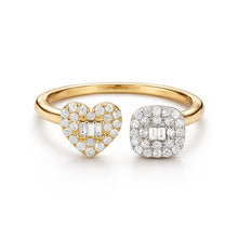 14K GOLD DIAMOND ANN RING