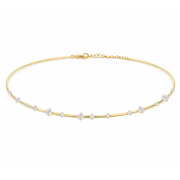 14K GOLD DIAMOND FAY NECKLACE