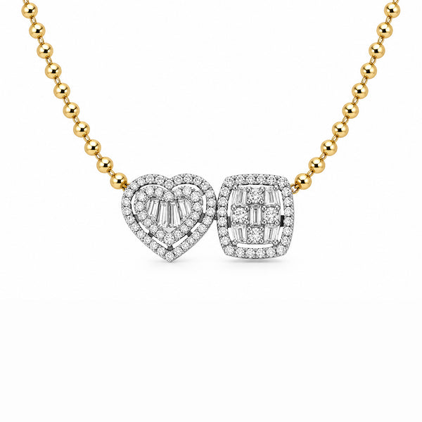 14K GOLD DIAMOND HAVEN NECKLACE