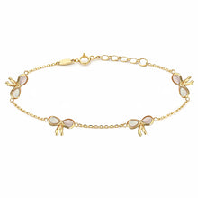 14K GOLD MIRA BOW BRACELET