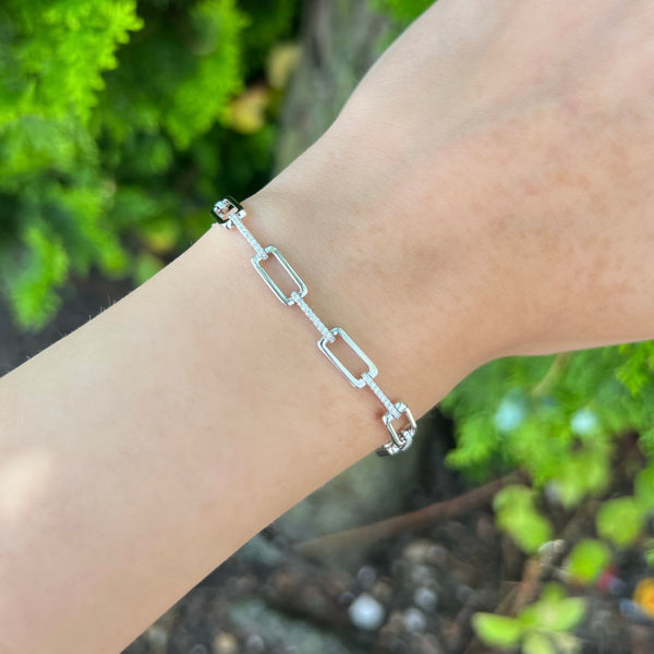 14K GOLD DIAMOND LENI BRACELET
