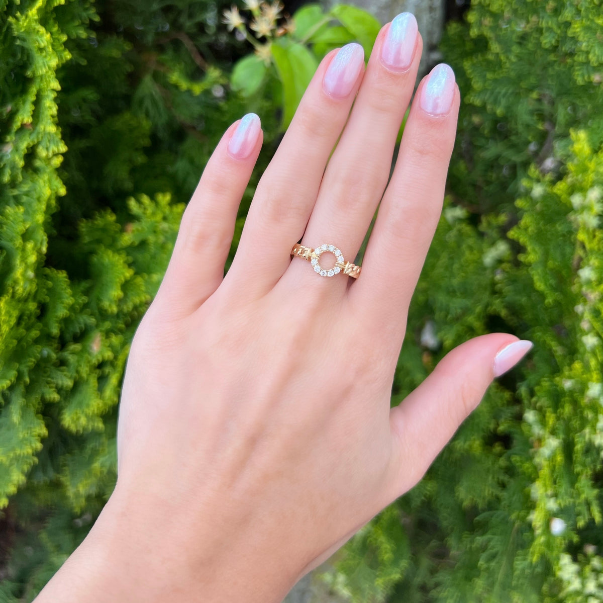14K GOLD DIAMOND BRINA RING – Jen K Online