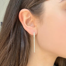 14K GOLD DIAMOND TYLER EARRINGS