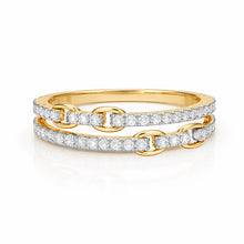 14K GOLD DIAMOND SUTTON RING