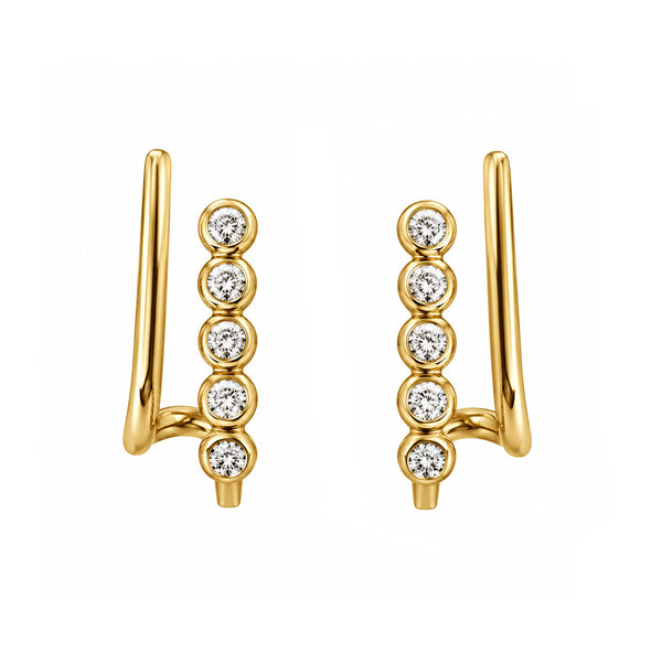 14K GOLD DIAMOND JOAN EARRINGS