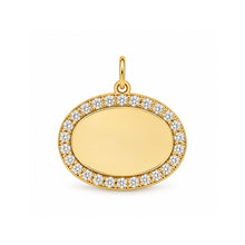14K GOLD DIAMOND LIELLE CHARM