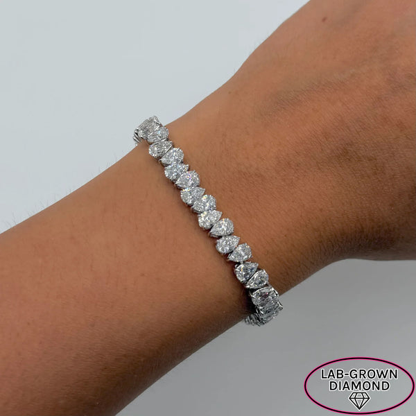 14K GOLD LAB GROWN DIAMOND MARISSA BRACELET