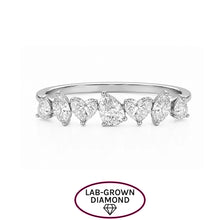 14K GOLD LAB GROWN DIAMOND LEEOR RING