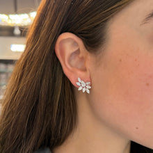 14K GOLD DIAMOND SLOANE EARRINGS
