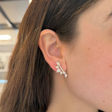 14K GOLD DIAMOND RAINA STUDS