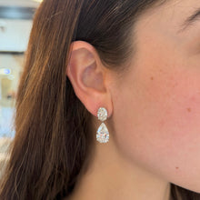 14K GOLD LAB GROWN DIAMOND MEDIUM CARMEN EARRINGS