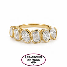 14K GOLD LAB GROWN DIAMOND LOLA BEZEL RING