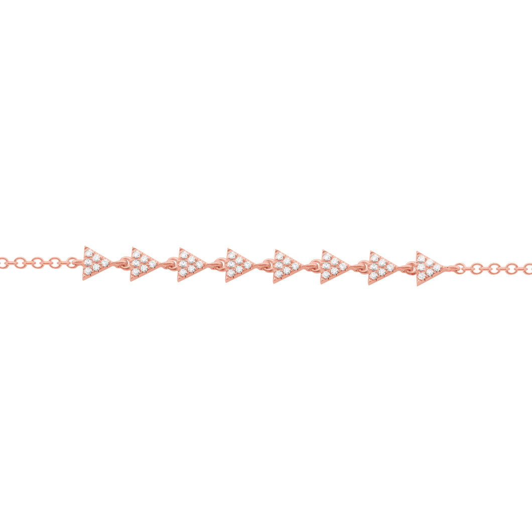 14K GOLD DIAMOND LISA BRACELET