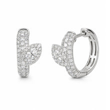 14K GOLD DIAMOND SIMA HUGGIES
