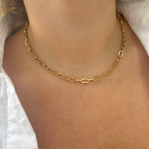 14K GOLD SMALL ADDY NECKLACE