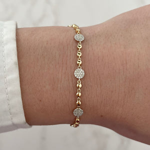 14K GOLD DIAMOND BLAIRE BRACELET