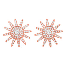 14K GOLD DIAMOND GRACE STUDS