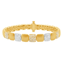 14K GOLD DIAMOND SERENA BANGLE