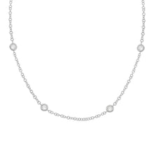 14K GOLD 1.00 CT DIAMONDS BY THE YARD NECKLACE