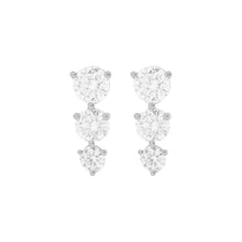 14K GOLD DIAMOND BELLE STUDS