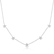 14K GOLD DIAMOND FAY STAR NECKLACE