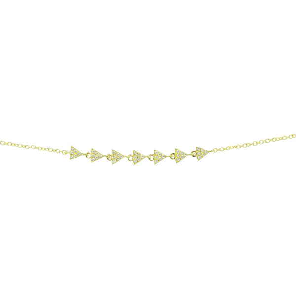 14K GOLD DIAMOND LISA BRACELET (ALL COLORS)