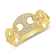 14K GOLD DIAMOND MIKKI RING