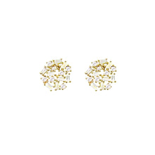 Baguette Diamond Studs in 14k Gold (All Colors)