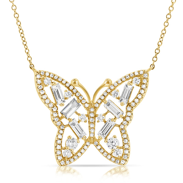 14K GOLD DIAMOND AMELIA NECKLACE