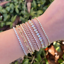 14K GOLD DIAMOND AMBER BRACELET