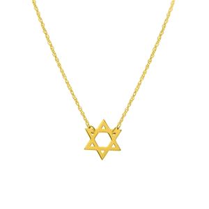 14K GOLD STAR OF DAVID NECKLACE