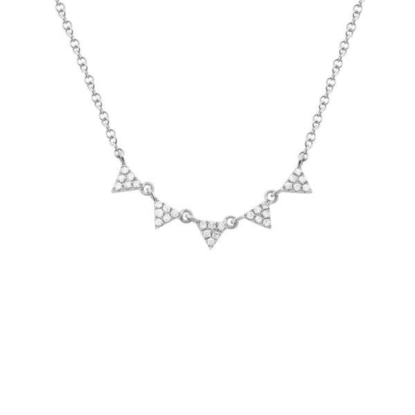 14K GOLD DIAMOND LISA NECKLACE