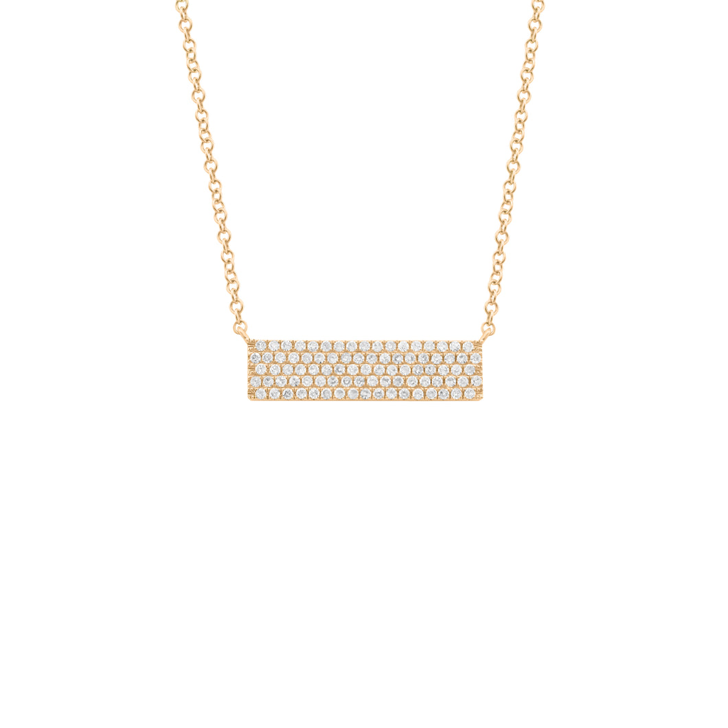 14K GOLD DIAMOND EILEEN NECKLACE