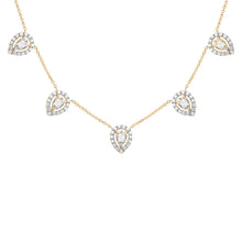 14K GOLD DIAMOND RAE NECKLACE