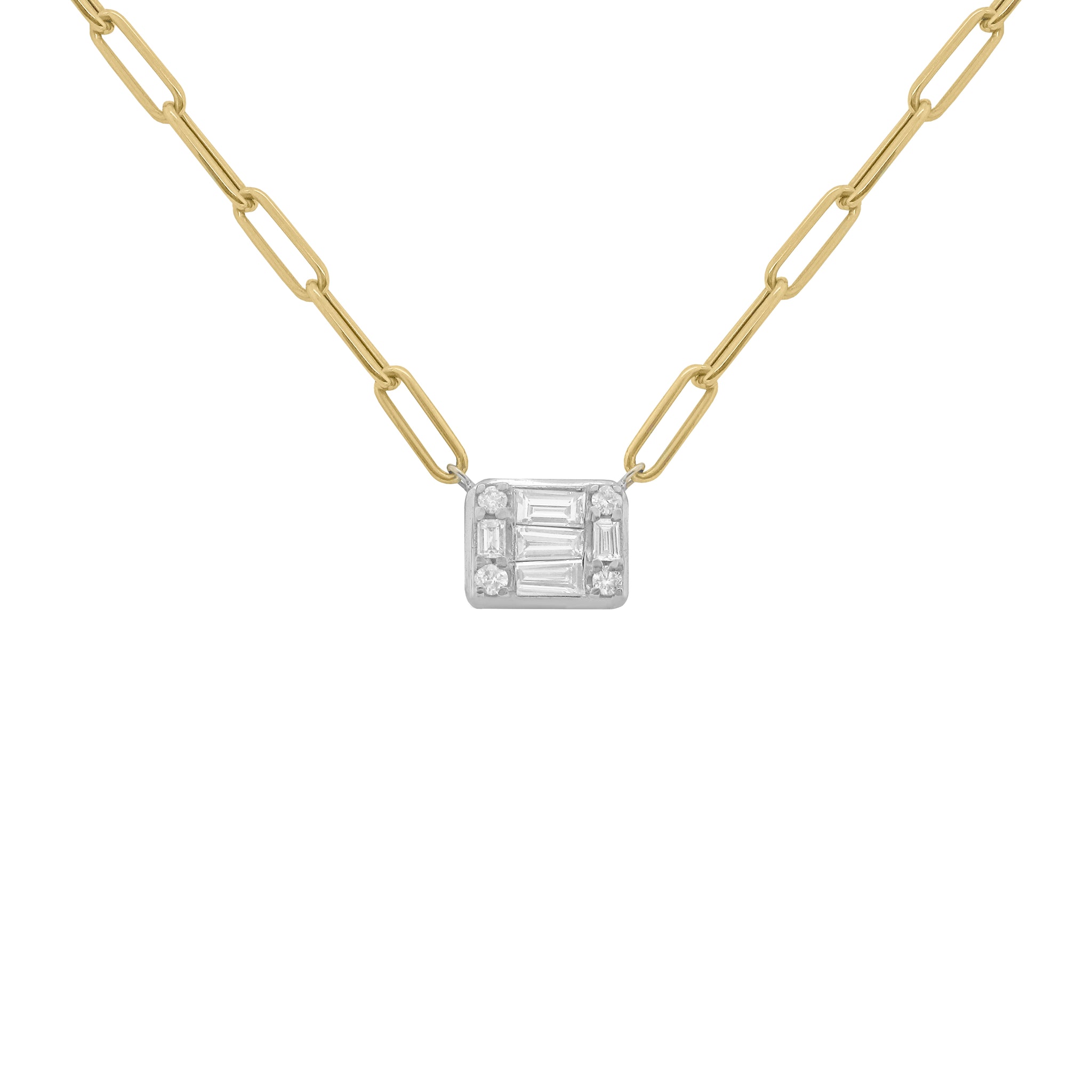 Paperclip gold chain - deJonghe Original Jewelry