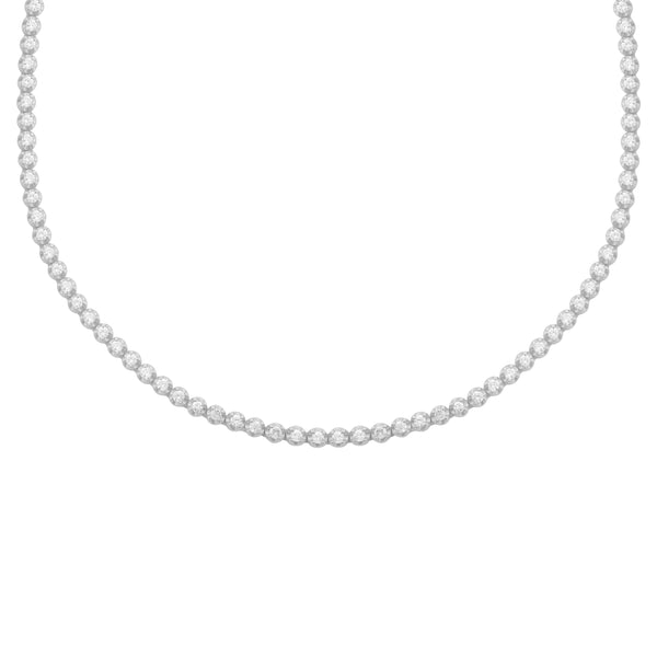 14K GOLD 2 CT DIAMOND ADDISON TENNIS CHOKER