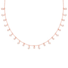 14K GOLD DIAMOND ELSIE NECKLACE