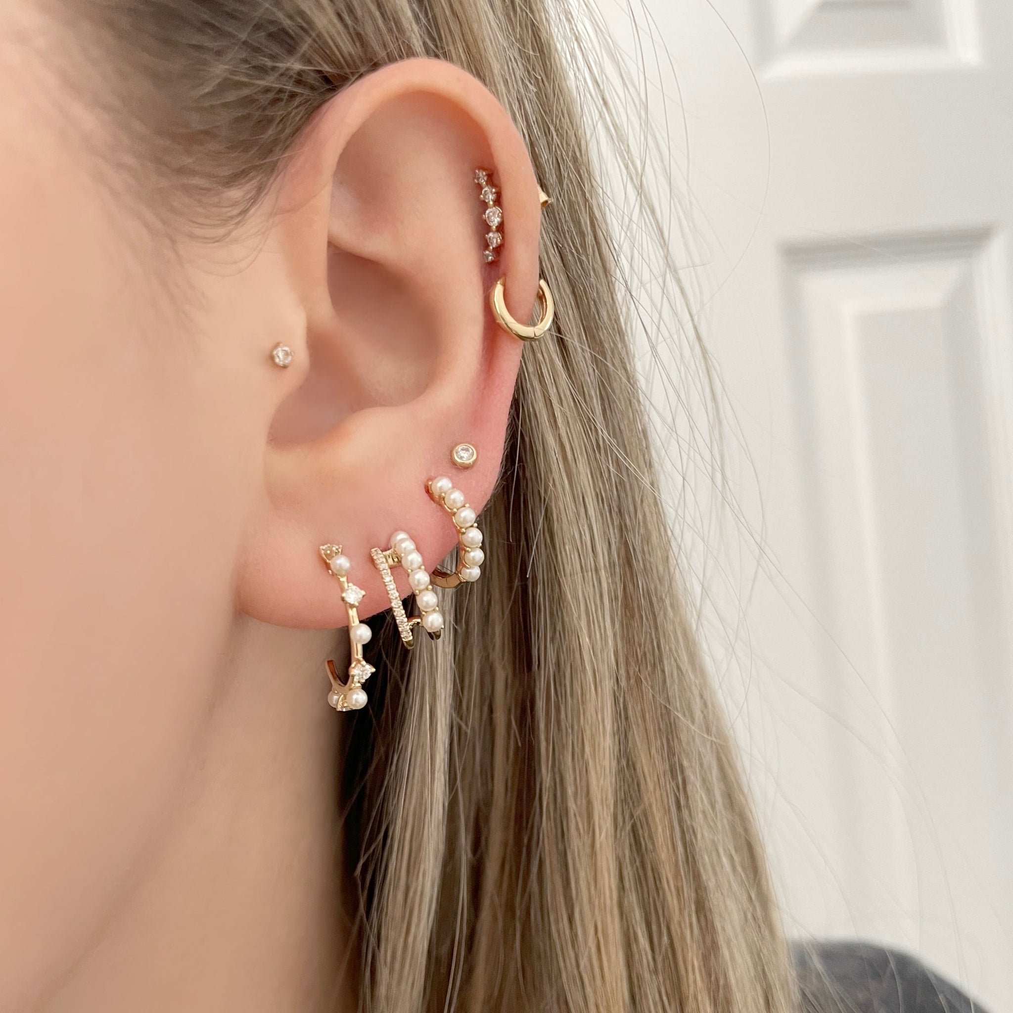 Perks and Mini Alien Kiss Earring - Silver | Garmentory