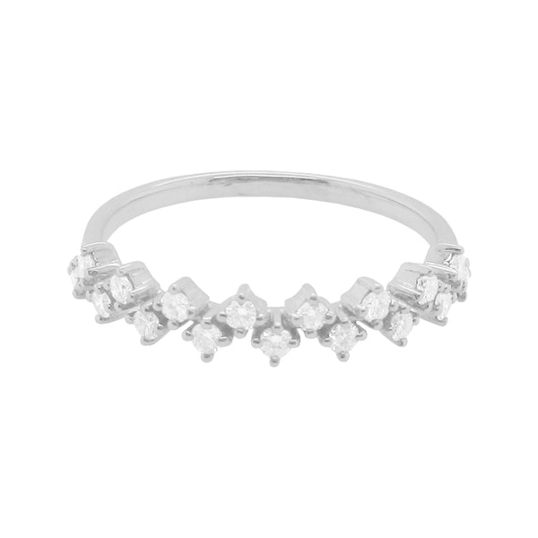 14K GOLD DIAMOND HANNAH RING