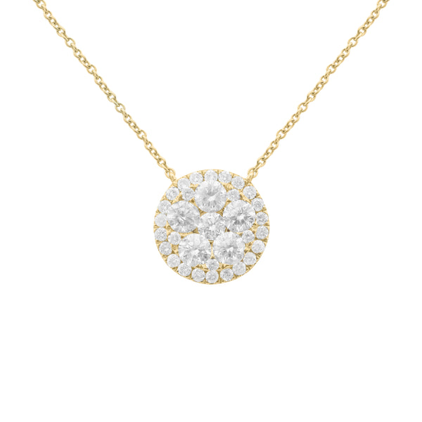 14K GOLD DIAMOND PATTY NECKLACE