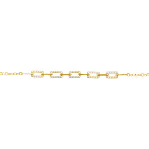 14K GOLD DIAMOND ASHLEY BRACELET