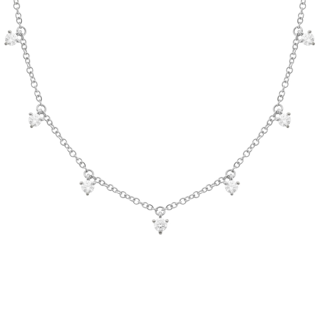 14K GOLD DIAMOND CHARLIE NECKLACE